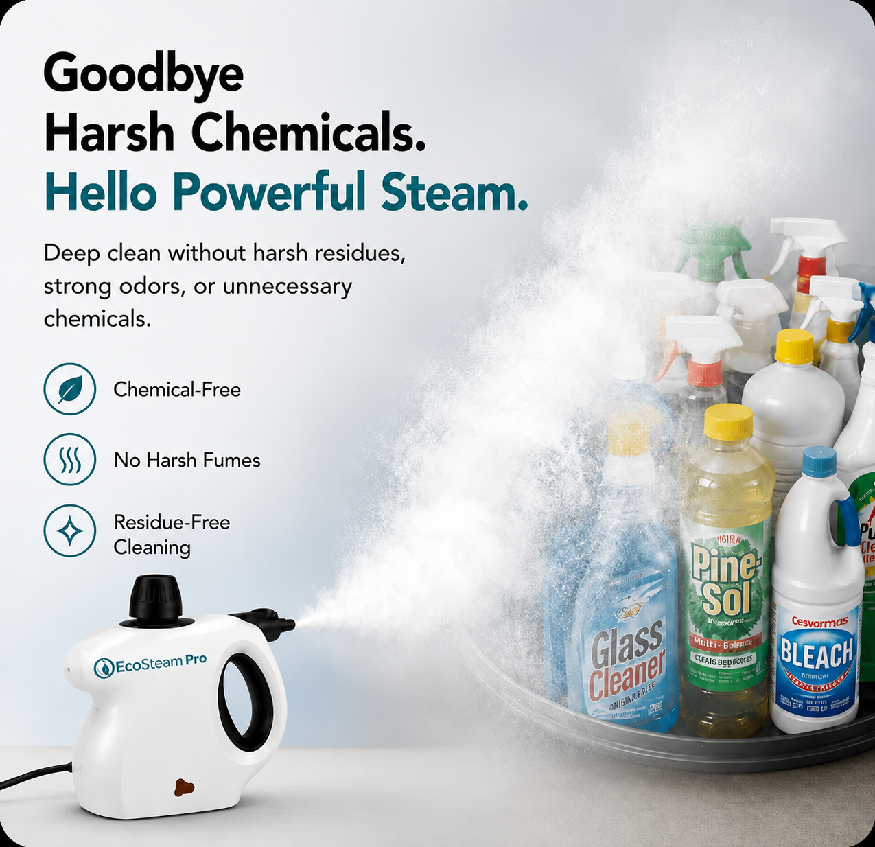 EcoSteam Pro® | Chemical-Free